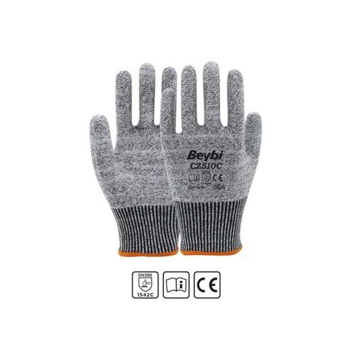 Beybi İş Eldiveni CZ510C Kaplamasız Kesilmeye Dirençli Eldiven