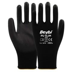 Beybi İş Eldiveni - Pu Touch Poliüretan Kaplı Polyester Örme Eldiven