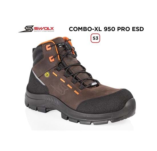 Swolx İş Ayakkabısı - Combo-Xl Pro Esd 950 S3